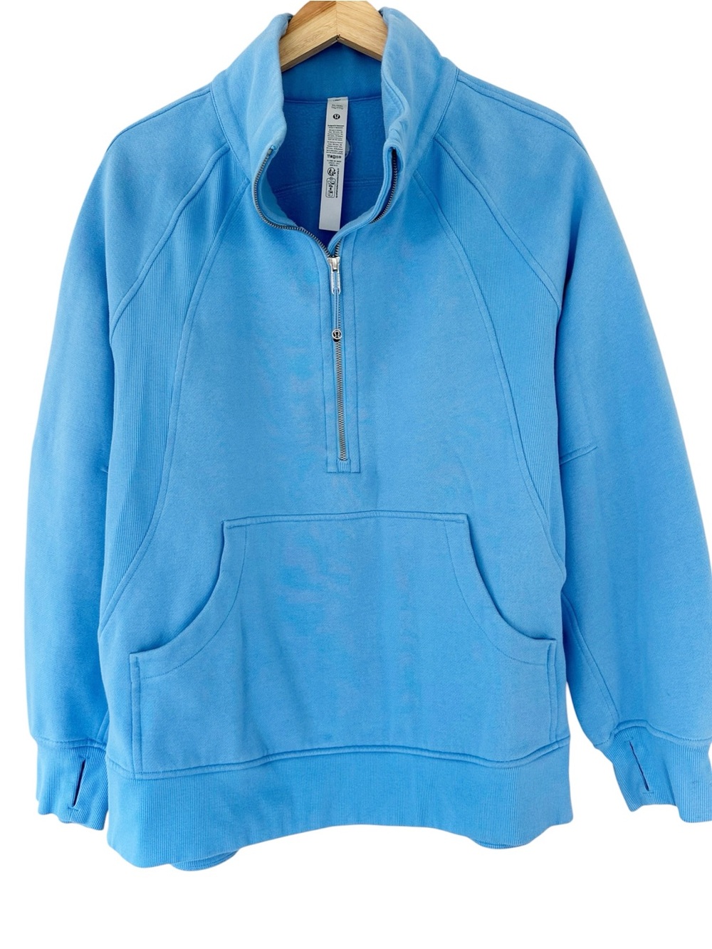 Lululemon • Scuba Oversized Funnel-Neck Half Zip Long